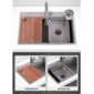 KX7545-01S-Gray Stainless Steel Kitchen Sink (4)