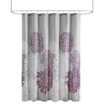 Maible Printed Floral Shower Curtain