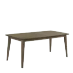 Bistro Vintage Walnut 72" Wide Contemporary Rectangle Dining Table