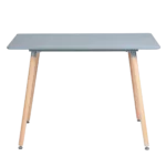 Grey Rectangular Dining Table