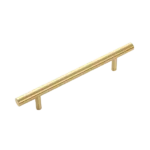 Brass Gold Cabinet Pull Handle - 7.4 in. (187mm) Bar Pull | Elegant Hardware for Cabinets, Drawers