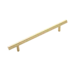 Modern Brass Cabinet Pull handle, 8.7-Inch (220mm) Bar Pull Handle with Sleek Design, 6.3-inch Center-to-Center