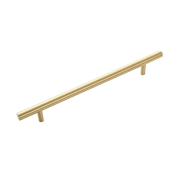 Stylish and Functional Cabinet Hardware Brass 10.2-Inch (260mm) Pull Bar With Gold Finish
