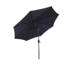 Aluminum Patio Umbrella in Dark Blue Color