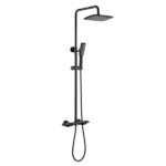 Constant Temperature wall Mounted Shower Combo Set With Shower Head and Hand Shower