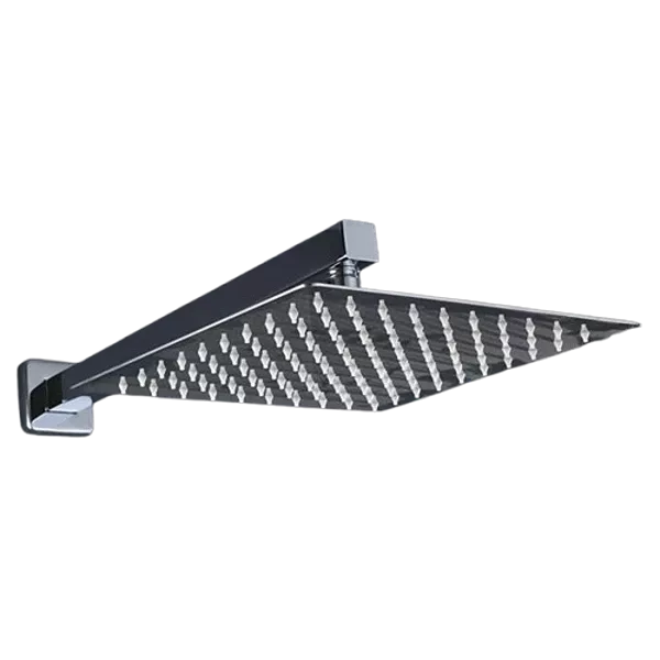 White Stainless Steel Complete Shower System with Rough-in Valve