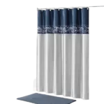 Vicenza Embroidery Shower Curtain
