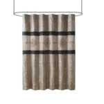 Donovan Embroidered Shower Curtain