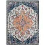 Mateo Boho Medallion Woven Area Rug