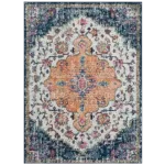 Mateo Boho Medallion Woven Area Rug