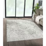 Asher Distressed Medallion Woven Area Rug