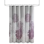 Maible Printed Floral Shower Curtain