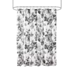 Dorsey Floral Printed Shower Curtain