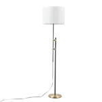 61 in. Ellsworth Asymmetrical Adjustable Height Metal Floor Lamp