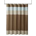 Amherst Faux Silk Shower Curtain
