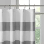 Spa Waffle Shower Curtain with 3M Treatment