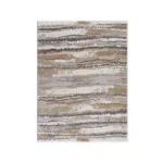 Riley Watercolor Abstract Stripe Woven Area Rug