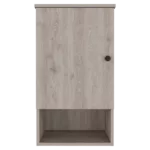 Kensington 1-Shelf Medicine Cabinet in Light Grey