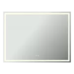 48 in. W x 36 in. H Rectangular Frameless LED Wall Mount Anti-Fog Modern Bathroom Vanity Mirror