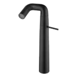 Single Hole Bathroom Faucet in Matte Black