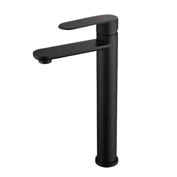 Single Hole Bathroom Faucet in Matte Black
