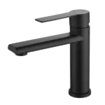 Single Hole Bathroom Faucet in Matte Black
