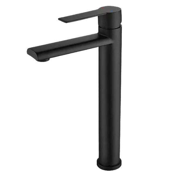 Geyeasn Sanitary Ware Single Hole Bathroom Faucet in Matte Black