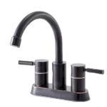 4 in. Centerset 2-Handle Bathroom Faucet in Oil Rubbed Bronze