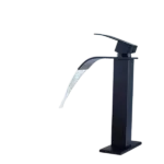 Single Hole Single-Handle Bathroom Faucet in Matte Black