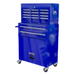 High Capacity 8-Drawer Rolling Tool Chest with Wheels and Drawers in Blue