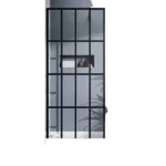 Goodyo 34" X 72" Shower Door Walk-in Black Finish