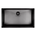32 X 18 inch Single Bowl Undermount Rectangular Kitchen Stainless Steel Sink with Sink Grid