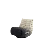 Swivel and Rocking Velvet  Reclining Chair with Adjustable Footrest and Side Pocket Ideal for living room bedroom.