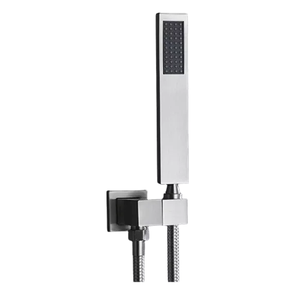 Stainless Steel Chrome Rainfall Bathroom Shower System in Chrome Color