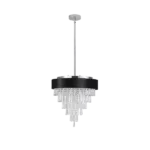 New 5-Light Modern Crystal Chandelier for Living-Room Round Cristal Lamp Luxury Home Decor Light Fixture For Indoor