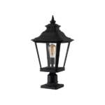 Generic Black Outdoor Glass Column Headlights For Outdoor