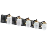 Vanity Lights With 5 LED Bulbs For Bathroom Lighting