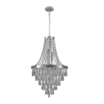 Chromium color Crystal Chandeliers,Large Contemporary Luxury Ceiling Lighting