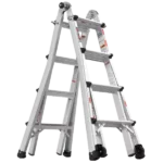 22 ft. Multifunctional Folding Ladder and Type A Straight Ladder for home