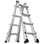 22 ft. Multifunctional Folding Ladder and Type A Straight Ladder for home