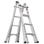 17 ft. Multifunctional Folding Ladder and Type A Straight Ladder for home