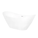 Acrylic Freestanding Soaking tub in White Color