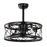 Ceiling fan AC motor low noise small ceiling fan for bedroom