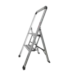 9.2 ft. Reach Folding Aluminum Step Stool with 225 lbs. Load Capacity