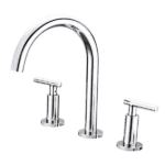 Single Hole Bathroom Faucet with Drain Assembly in Chrome