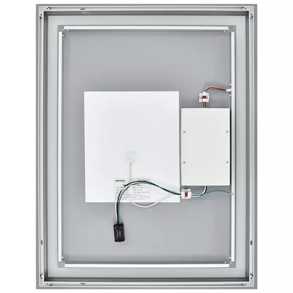 32" in. W x 24" in H Rectangular Bathroom Vanity LED Lighted Mirror