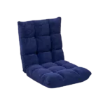 Modern Foldable Reclining Navy Blue Adjustable Lazy sofa chair Ideal for bedroom living room