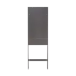 Black Home Bathroom Shelf Over-The-Toilet Bathroom SpaceSaver storage cabinet