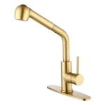 Pull Single Handle Kitchen Faucet with Exceptional Durability