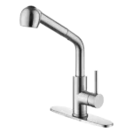 Single Handle Kitchen Faucet with Exceptional Reach and Flexibility